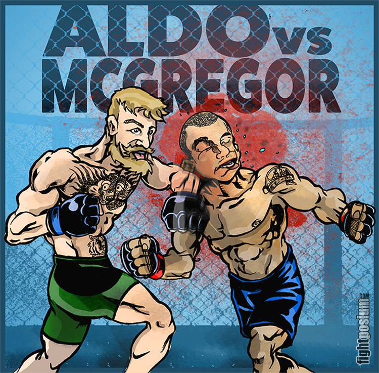 You are currently viewing Jose Aldo vs Conor McGregor