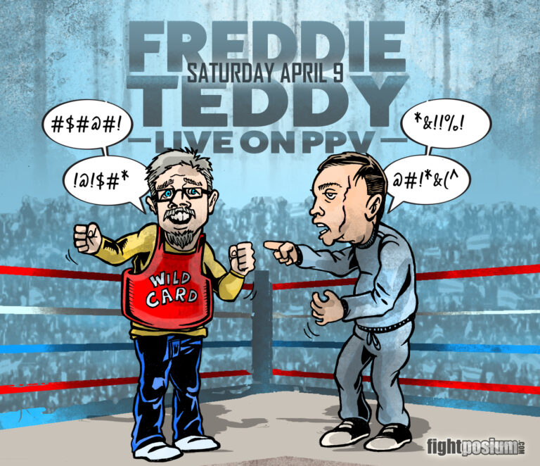 Freddie Roach vs Teddy Atlas April 9, Live on PPV