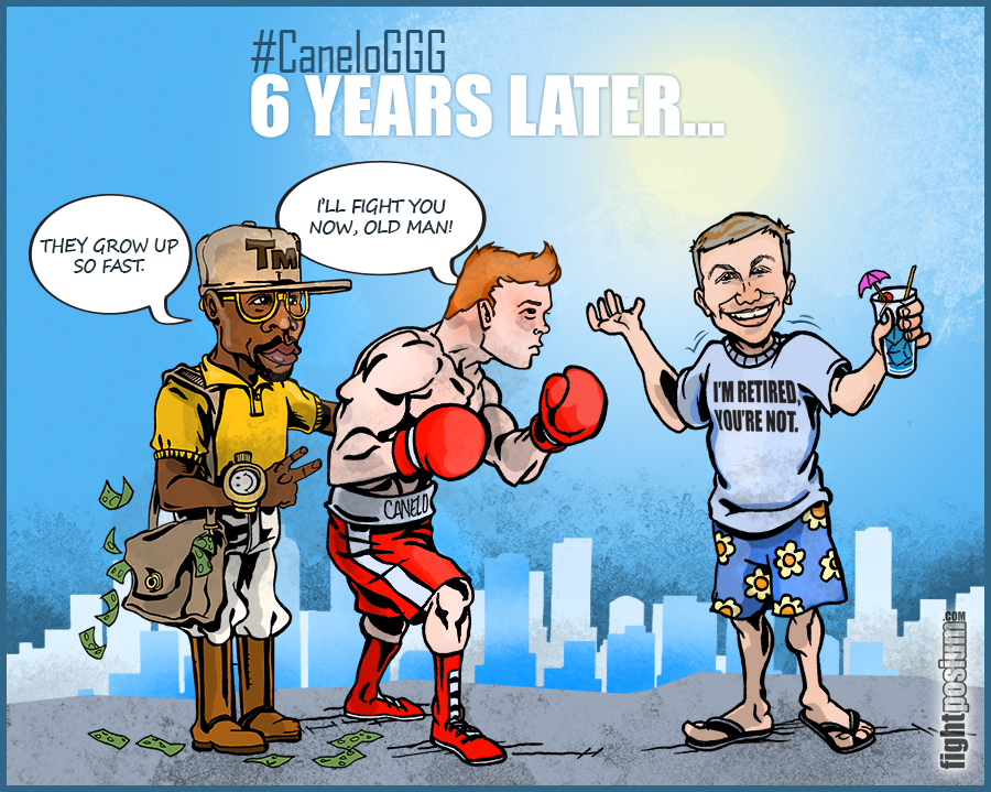 Read more about the article Canelo vs GGG 6 Years Later…