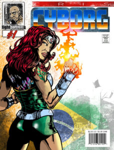 Read more about the article Cris Cyborg Comic Book Cover