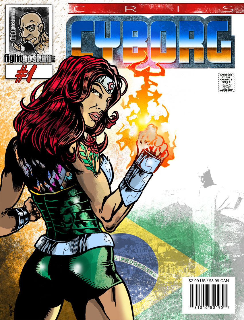 You are currently viewing Cris Cyborg Comic Book Cover