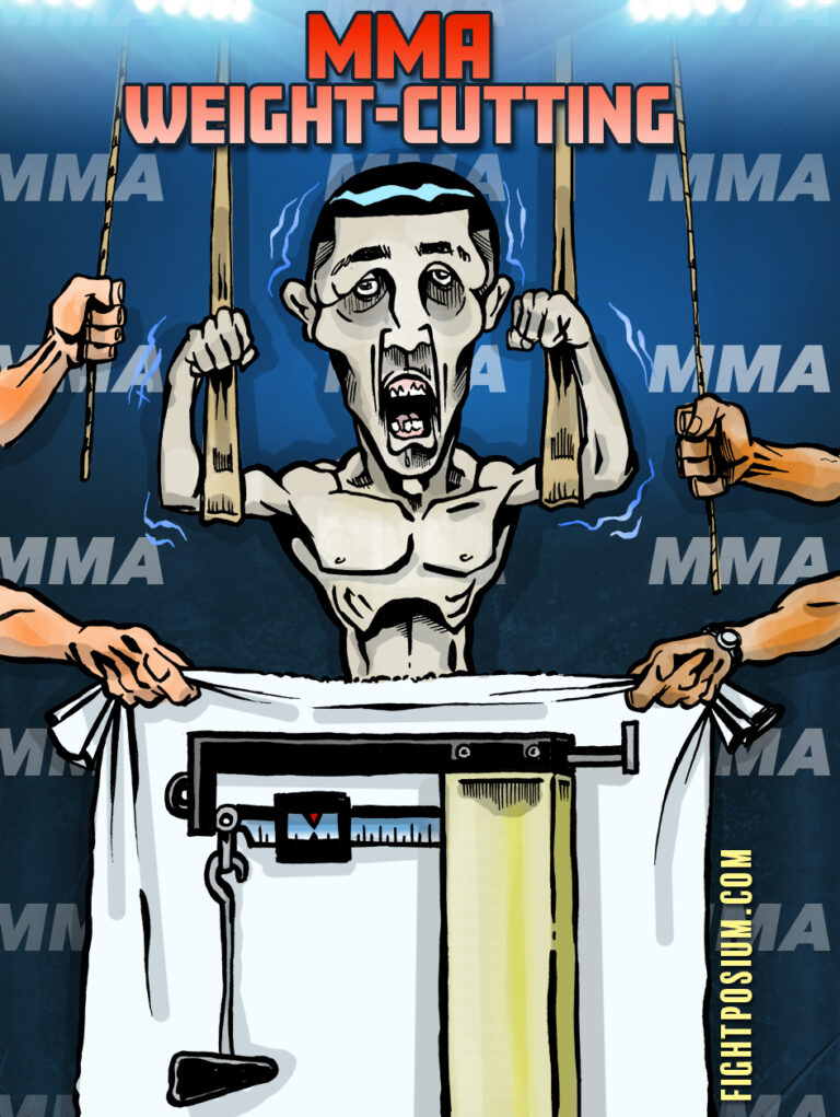 MMA Weight-Cutting. How cutting weight in MMA looks