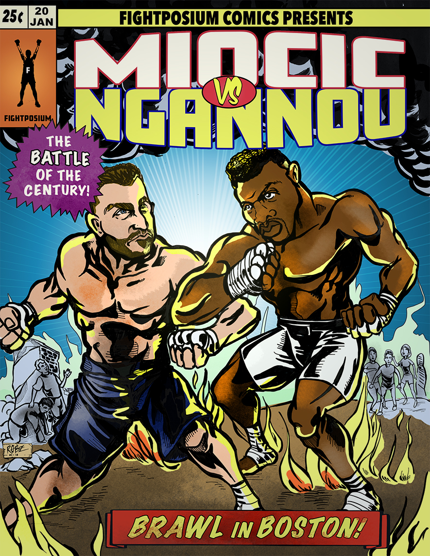 You are currently viewing Stipe Miocic vs Francis NGannou‏ – The Battle of the Century!