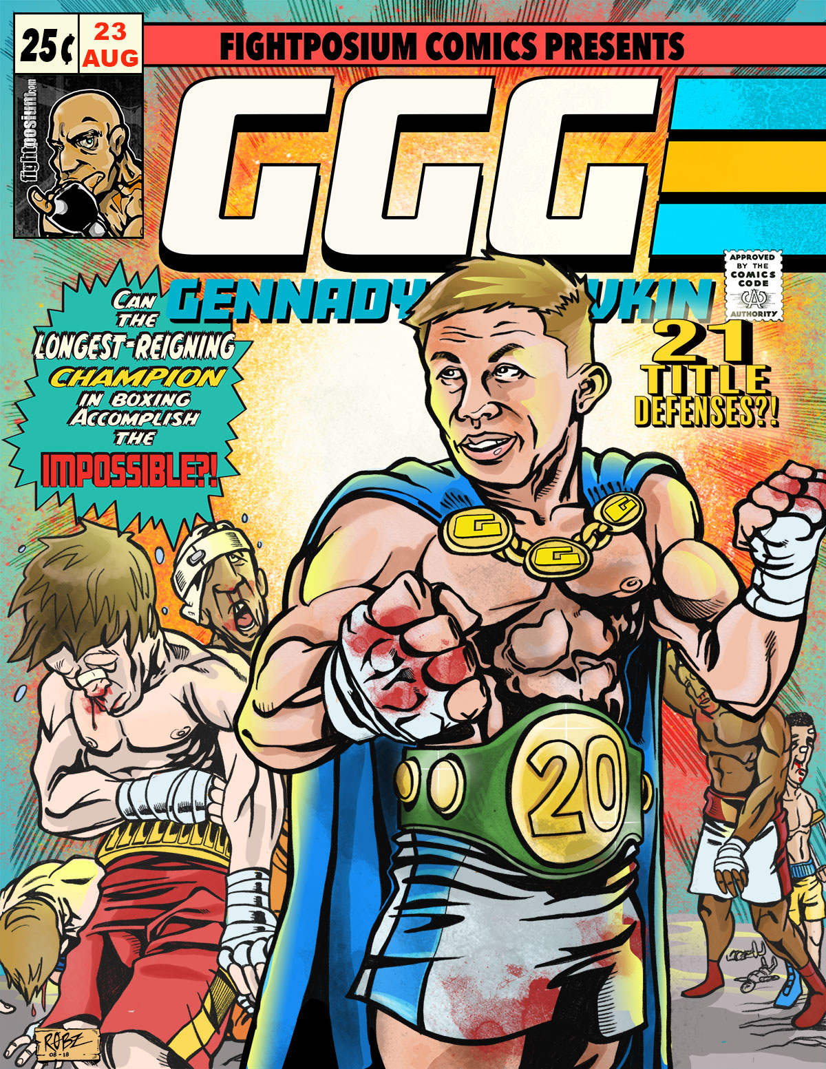Read more about the article GGG Issue no.2! Will GGG surpass the middleweight record of 20 consecutive title defenses?!