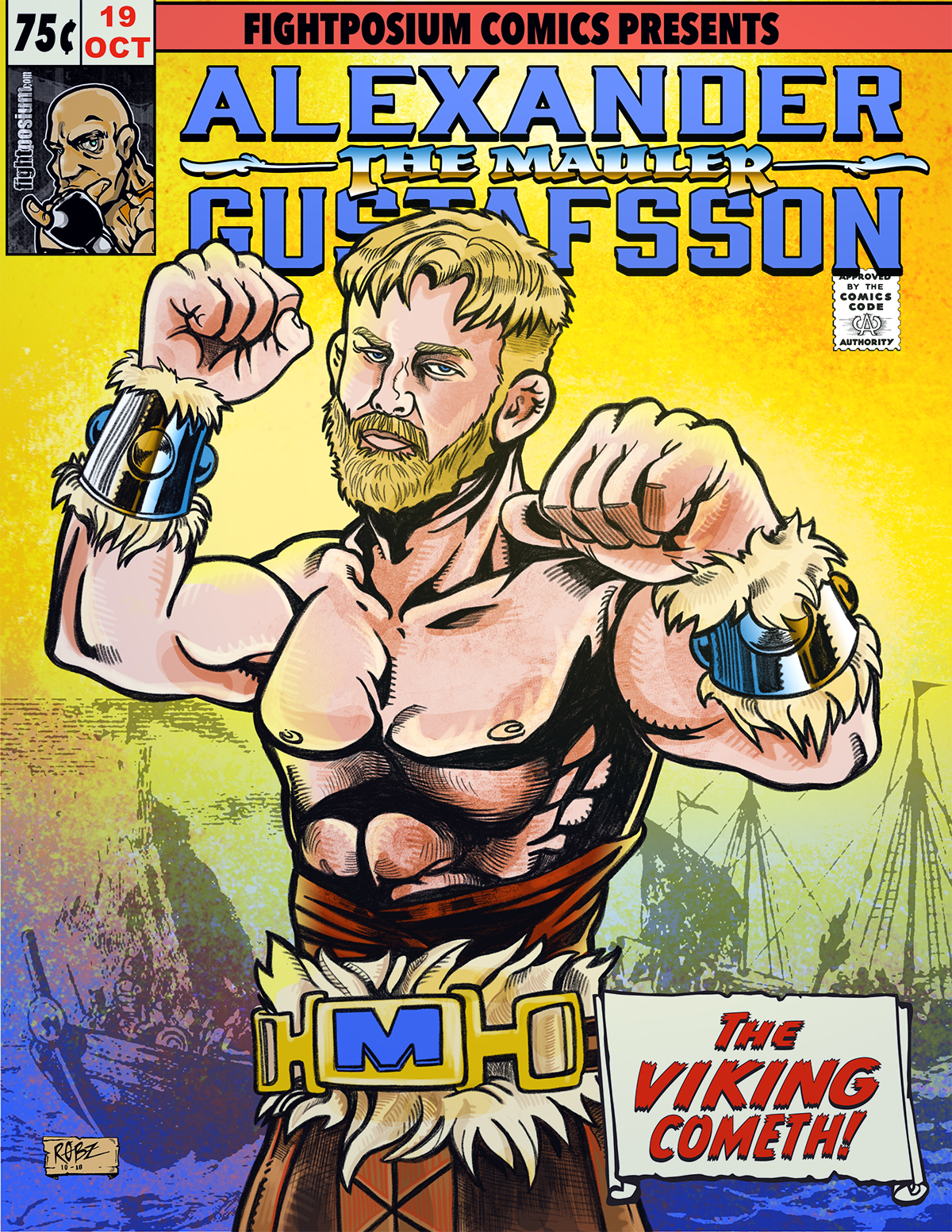 Read more about the article Alexander “The Mauler” Gustafsson – The Viking Cometh!!