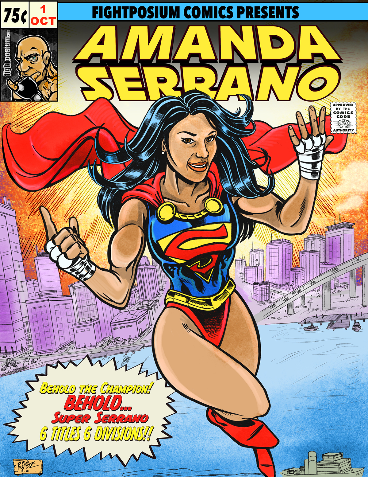 You are currently viewing Amanda Serrano -Behold…Super Serrano, 6 Titles, 6 Divisions!