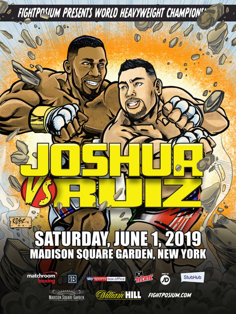 Anthony Joshua vs Andy Ruiz Jr. - Heavyweight Clash at Madison Square Garden!