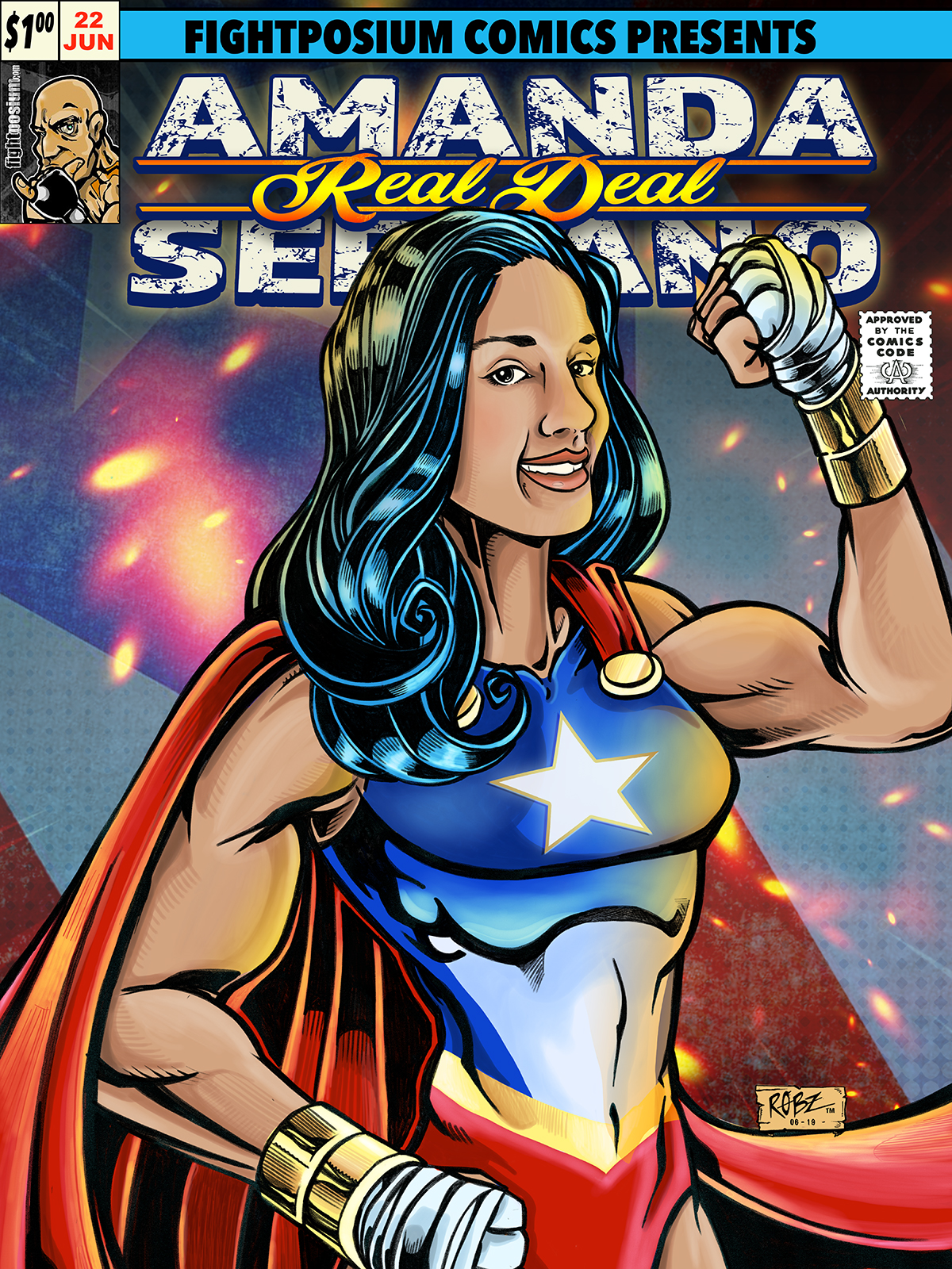 You are currently viewing Amanda “The Real Deal” Serrano Superwoman