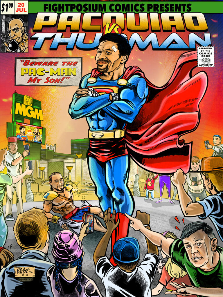 Pacquiao Vs Thurman - "Beware The Pac-Man My Son!"