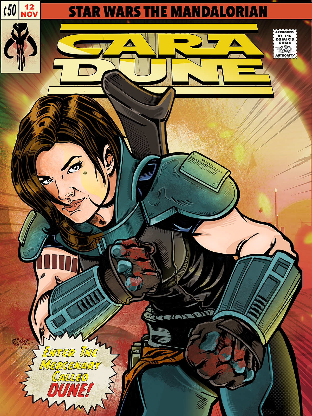 Read more about the article Gina Carano – Enter The Mercenary Called Dune!