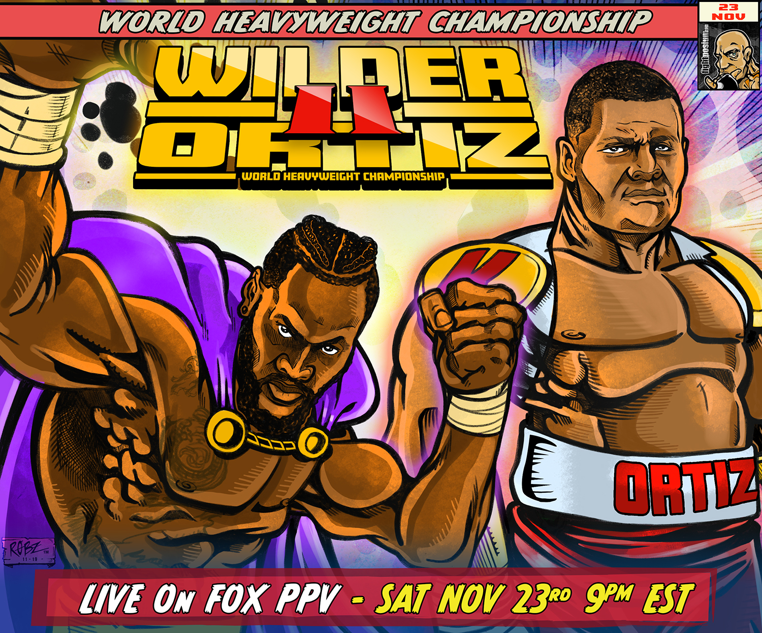 You are currently viewing Wilder VS Ortiz II -For Heavyweight Supremacy!