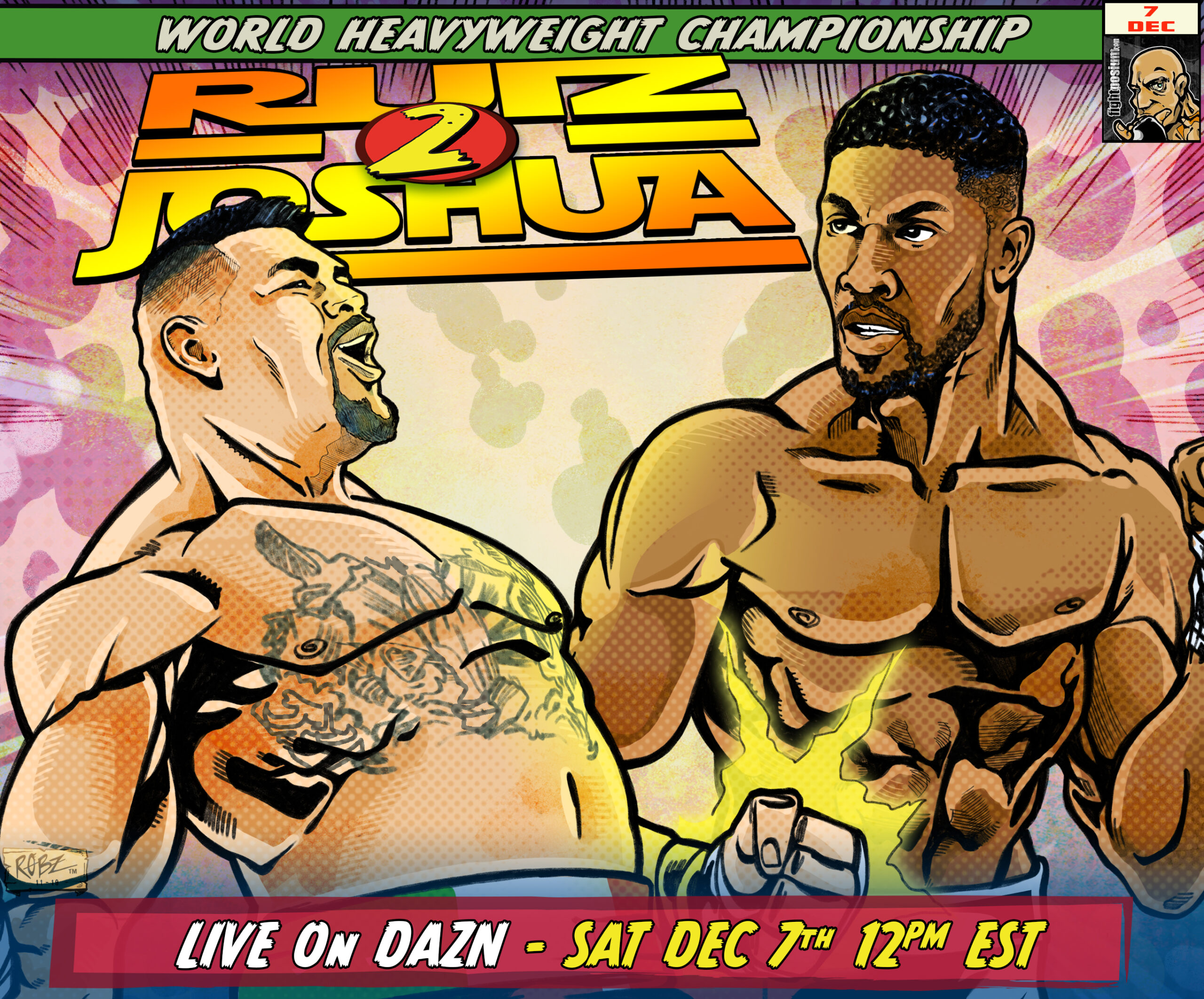 Read more about the article Ruiz VS Joshua 2 – Clash on the Dunes!