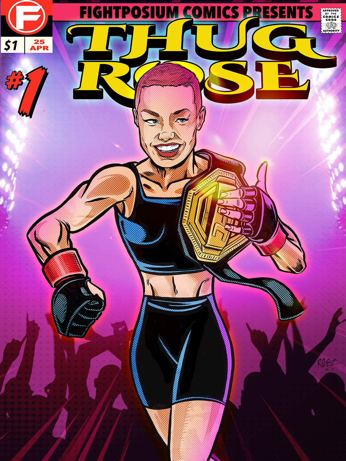 You are currently viewing Thug Rose –  Regains title via first-round knockout!