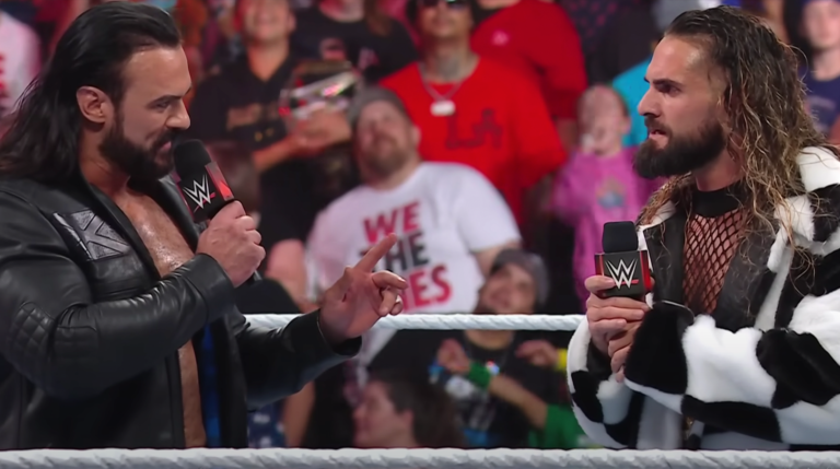 WWE McIntyre vs. Rollins