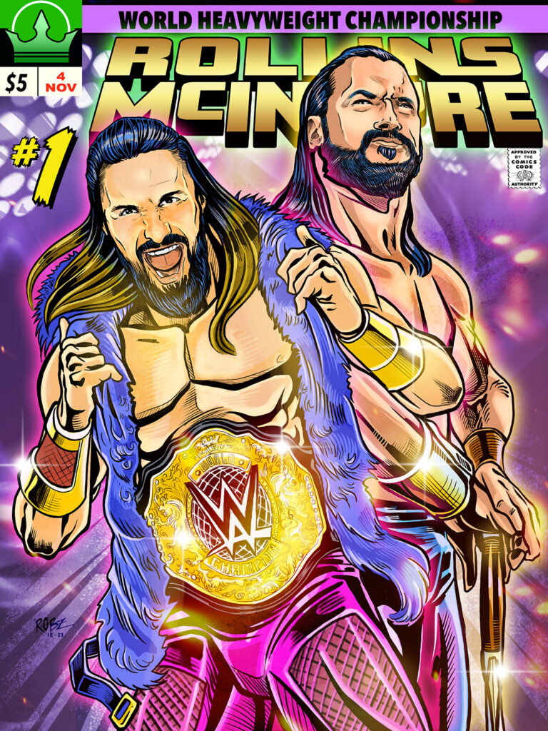 Rollins VS McIntyre for the WWE Crown Jewel