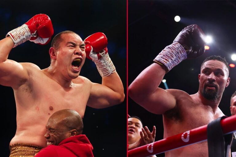 Joseph Parker vs Zhilei-Zhang on the Anthony Joshua vs Francis Ngannou Undercard.